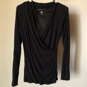 Sofia Vergara Black Blouse Size Small
